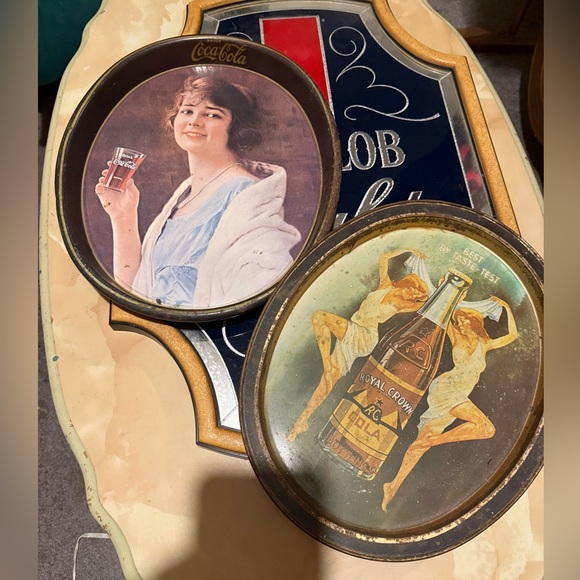 Other - Vintage Coca-Cola and RC Cola Trays